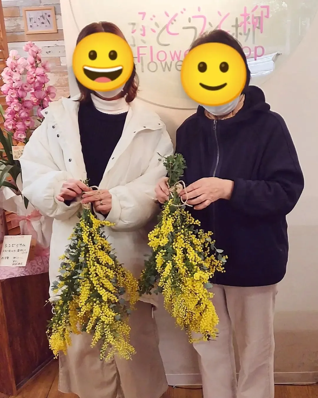 ミモザのワークショップ