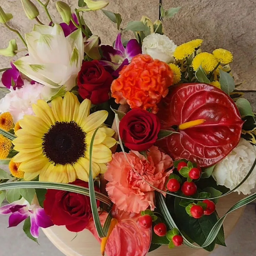 発表会のお祝いにご注文頂きました。