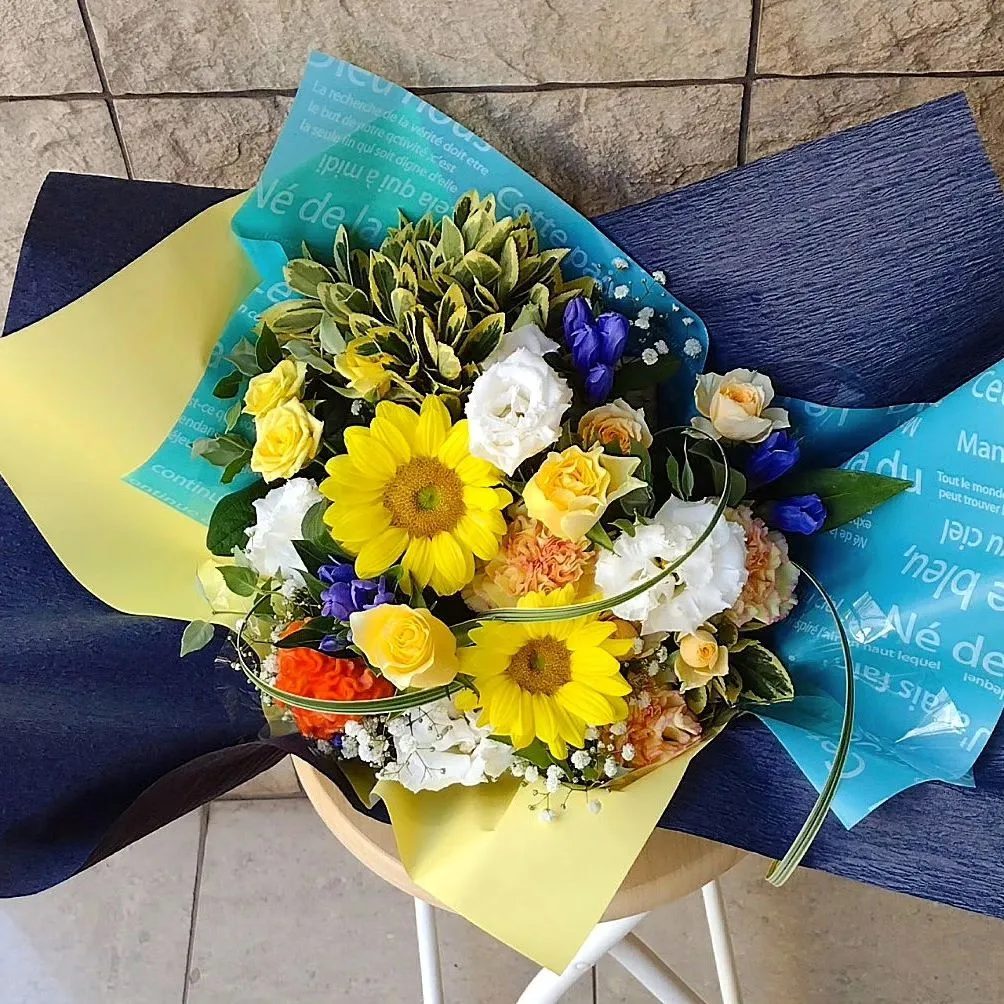 男性用のお祝いにご注文頂きました。