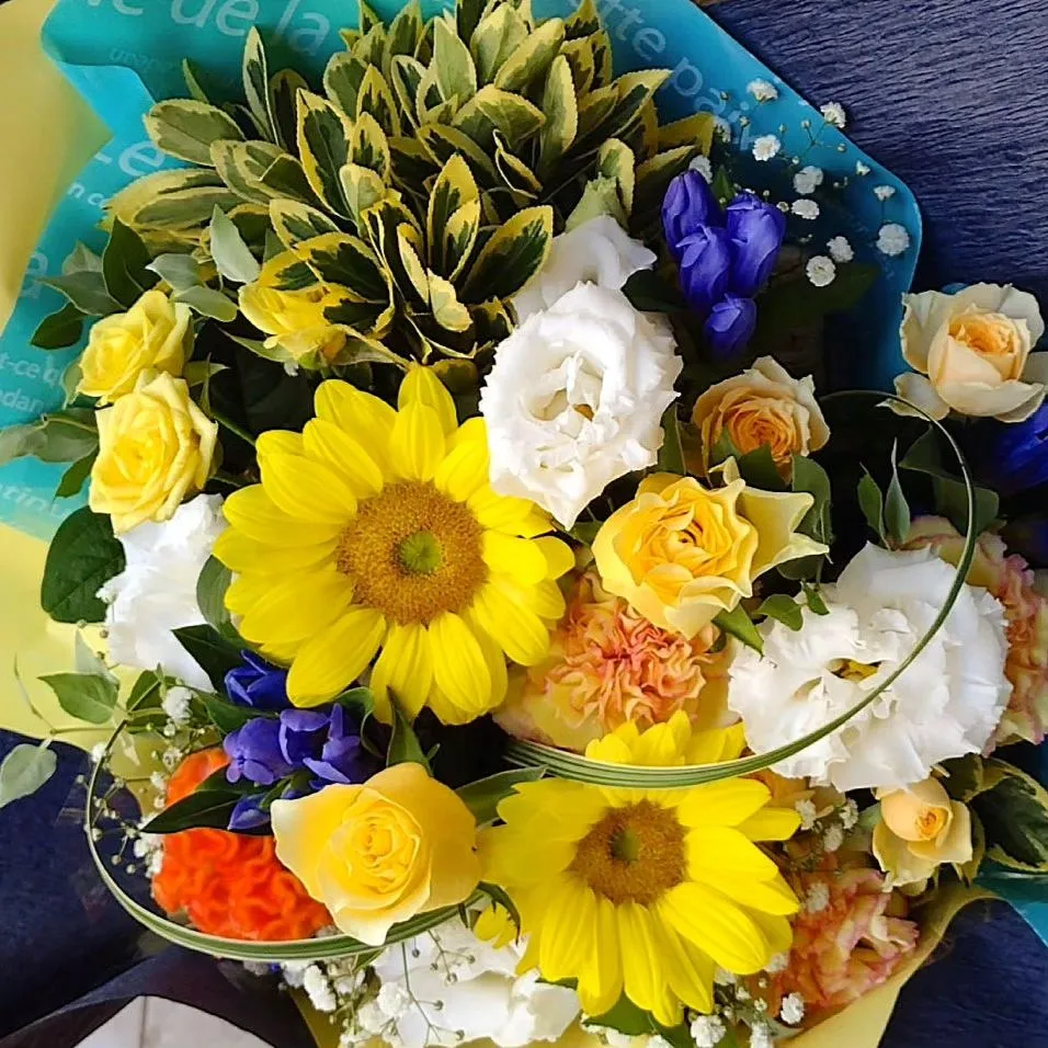 男性用のお祝いにご注文頂きました。