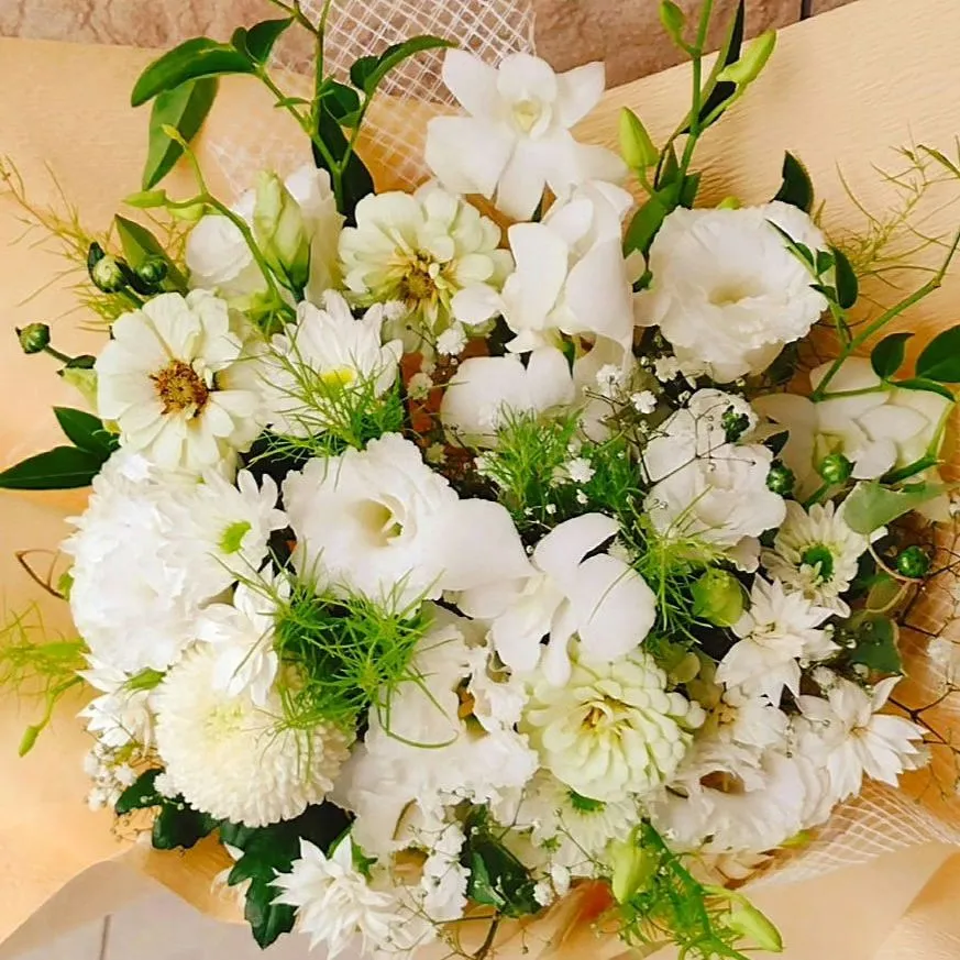 お悔やみ用にご注文頂きました。