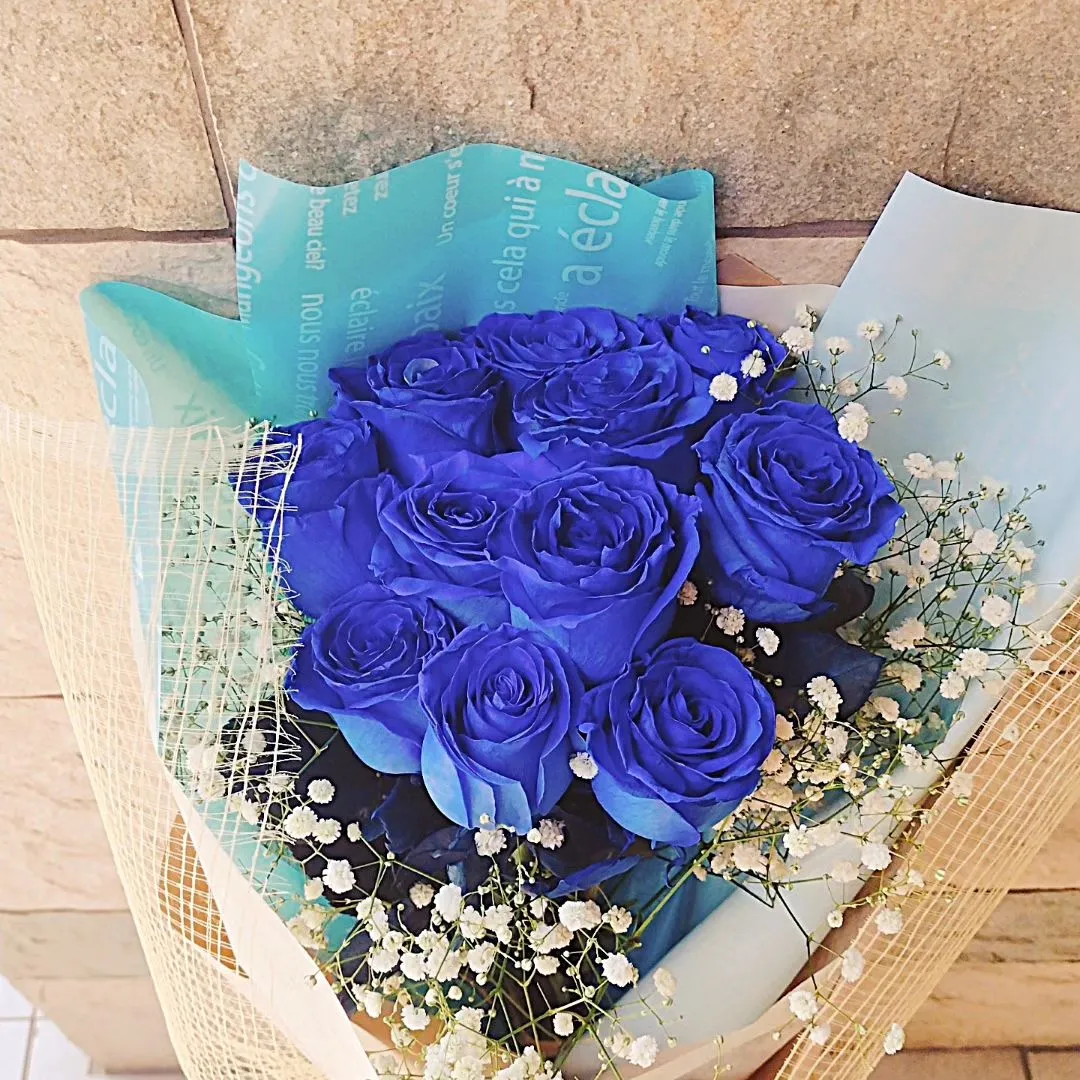 奇跡の青いバラ！！