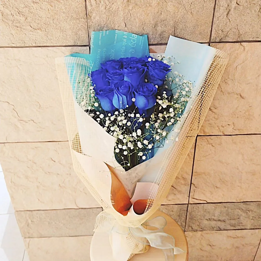 奇跡の青いバラ！！